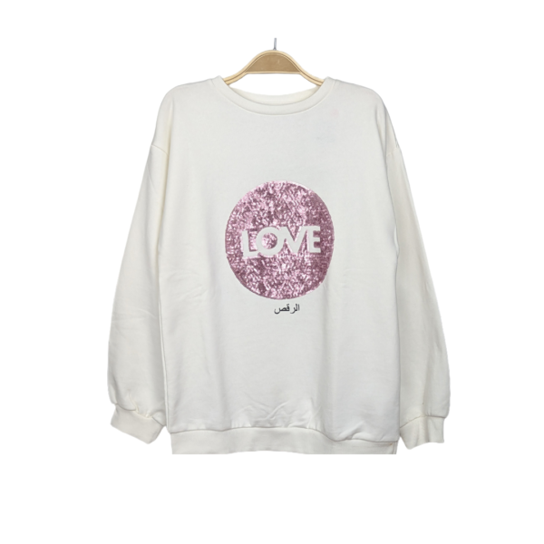 Pull fille lefites oversize